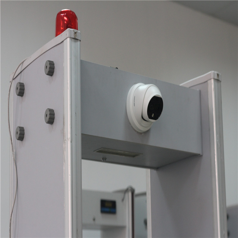 通过式测温型金属探测门|测温安检门|可测体温金属安检门